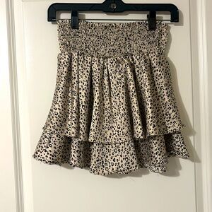 Altar’d state cheetah print skirt